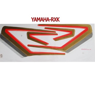 A สติ๊กเกอร์ติดรถมอเตอร์ไซด์ สำหรับ YAMAHA-RXK สีดำ