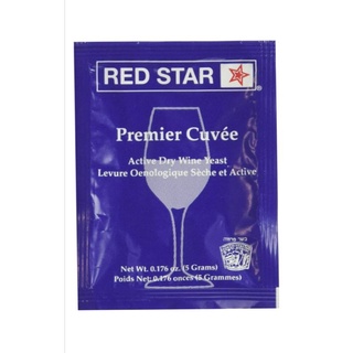 ยีสต์ทำไวน์ Red Star Premier Cavee ซองสีน้ำเงิน