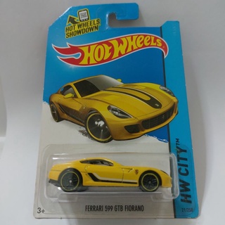 รถเหล็ก Hotwheels FERRARI 599 GTB FIORANO (ib27)