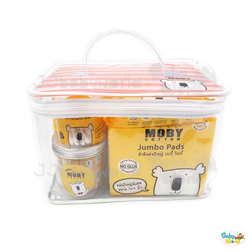 สำลี Moby ยกชุด สำหรับคุณผู้หญิง