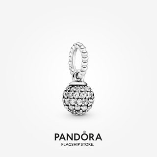 Pandora จี้ลูกบอล สีเงิน DIY สําหรับของขวัญวันเกิด ผู้หญิง p825