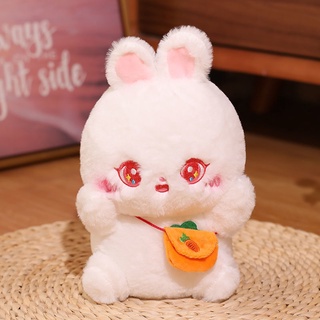 [Cute baby] little white rabbit plush toy cute rabbit doll Little Rabbit Doll no hair drop childrens sleeping doll gift female