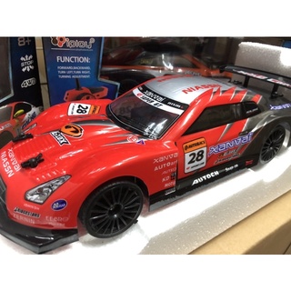 รถบังคับวิทยุดริฟ 1:14 ขับเคลื่อนสี่ล้อ4WD รีโมท2.4GHz มีไฟแ…