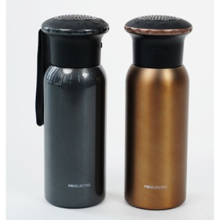 แก้วน้ำสแตนเลส  FN ติดลำโพงบลูทูธ แก้วน้ำติดลำโพง BOTTLE WITH BLUETOOTH SPEAKER