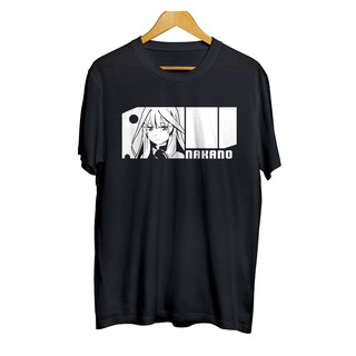 เสื้อยืดใหม่ 2022เสื้อยืดผ้าฝ้าย 100% พิมพ์ลายอนิเมะ ITSUKI NAKANO - 5 TOUBUN NO HANAYOME ยุค 30L XL  XXL 3XL