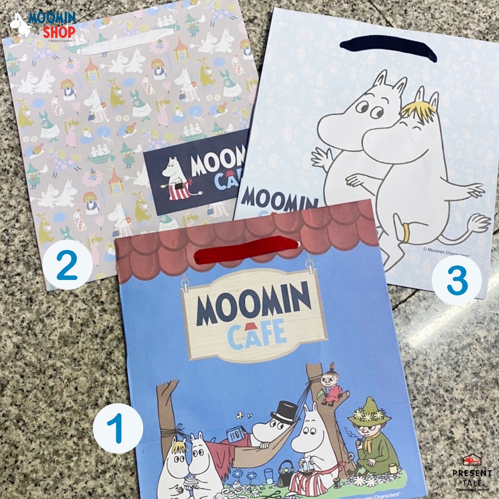 ถุงกระดาษ Moomin ขนาดความสูง 24 cm