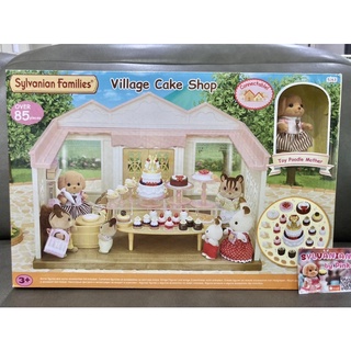 Sylvanian Village Cake Shop มือ 1 ร้านเค้ก เค้ก Poodle พุดเดิ้ล คัพเค้ก ร้านค้า ขนม ขนมเค้ก Poodle พุดเดิ้ล