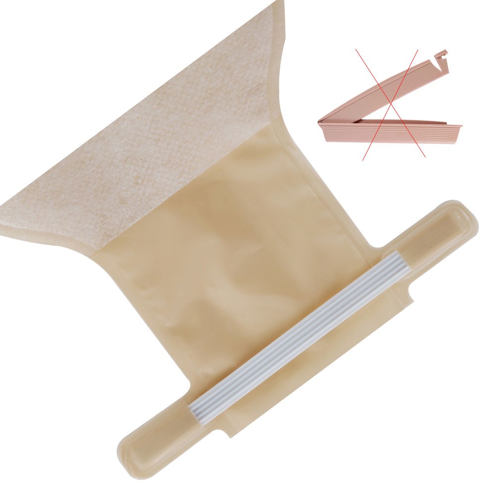 ใหม่ pacakge HDR 10pcs 65 มม.ตัดขนาด Beige Cover Drainable one-piece ระบบ Ostomy กระเป๋า Coลอสโตมี่กระเป๋า Ostomy Stoma