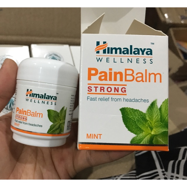 himalaya pain balm 45gสกัดจากใบมินต์ ใช้ดมและทา กลิ่นหอม