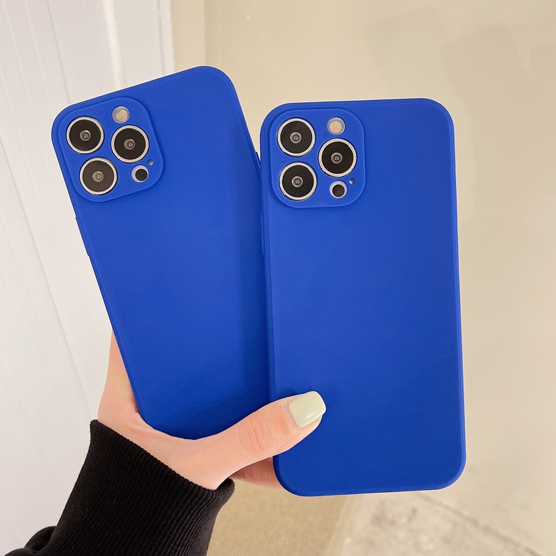 Klein Blue Soft Silicone Phone Case For Xiaomi 6x Cc9e 6x A2 Mix 3 4