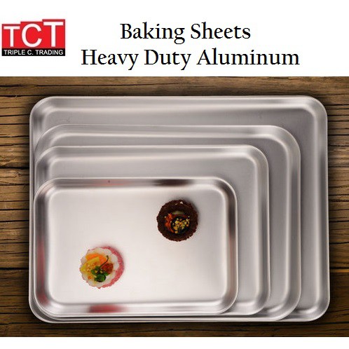 ถาดอบเบเกอรี่ อลูมิเนียม ถาดอบขนม อย่างดี อุปกรณ์ เบเกอรี่ Commercial Baking Sheets – โปรปัง