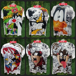 เสื้อยืด พิมพ์ลายการ์ตูน looney tunes series 08-16 BANGKOK ขนาดใหญ่ สําหรับผู้ชาย