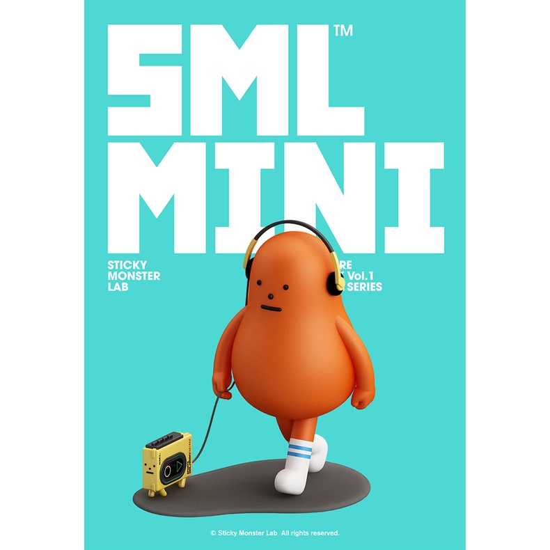 (ขายแยก) SML Mini Figure - Sticky Monster Lab - Vol.1 - Walking Series