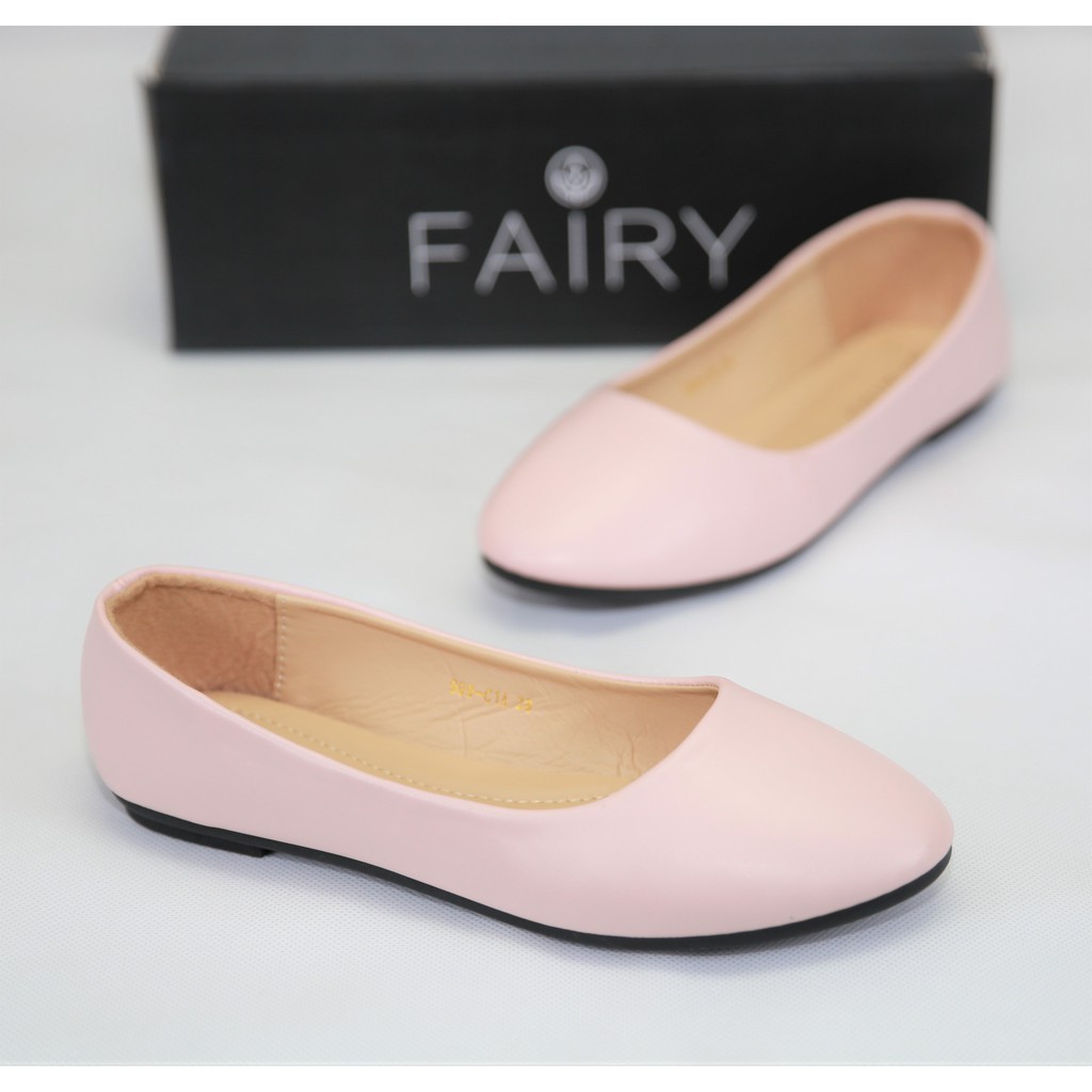 รองเท้าคัชชูส้นแบน 999-C1A   FAIRY