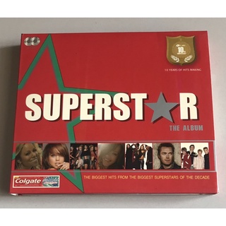 ซีดีเพลง ของแท้ ลิขสิทธิ์ มือ 2 สภาพดี...ราคา 229 บาท รวมศิลปิน อัลบั้ม “Superstar The Album” (2 CD)