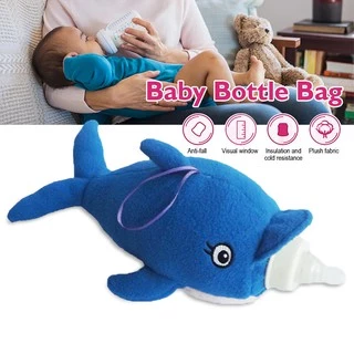 ตุ๊กตาสวมขวดนม Baby Bottle Hugger ตุ๊กตาใส่ขวดนม กันร้อน ฝึกจับขวดนมได้ง่ายขึ้น เสริมพัฒนาการเด็ก