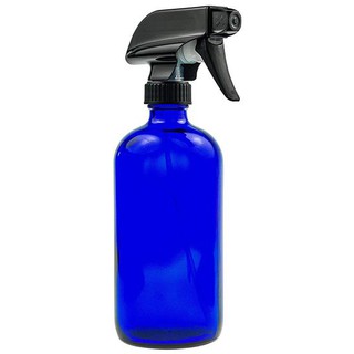 Sallys : SLYBLU* ขวดแก้วสเปรย์ Organics Glass Spray Bottle Blue