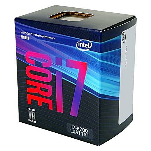 CPU (ซีพียู) INTEL 1151 CORE I7-8700 3.2 GHz รับประกัน 3 ปี