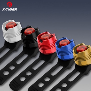 X-TIGER ไฟท้าย LED สีแดง สำหรับจักรยาน