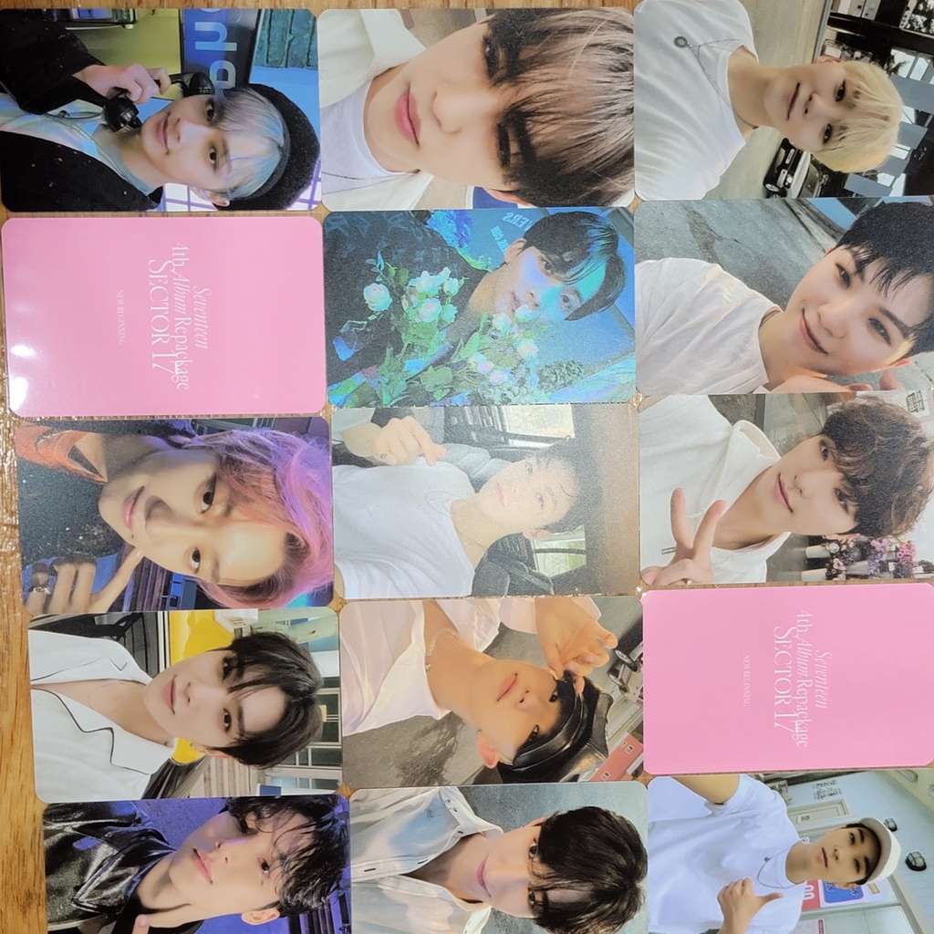 Seventeen LUCKY DRAW PHOTOCARD [4th Repackage SECTOR17 ใหม่ เริ่มต้นที่ M2U]