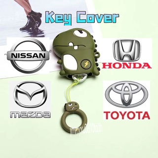 เคสกุญแจรีโมทรถยนต์ ลายการ์ตูน สําหรับ honda mazda toyota nissan ACCORD CIVIC CRV5 HRV FIT CRV honda key cover mazda key case nissan key bag toyota keychain