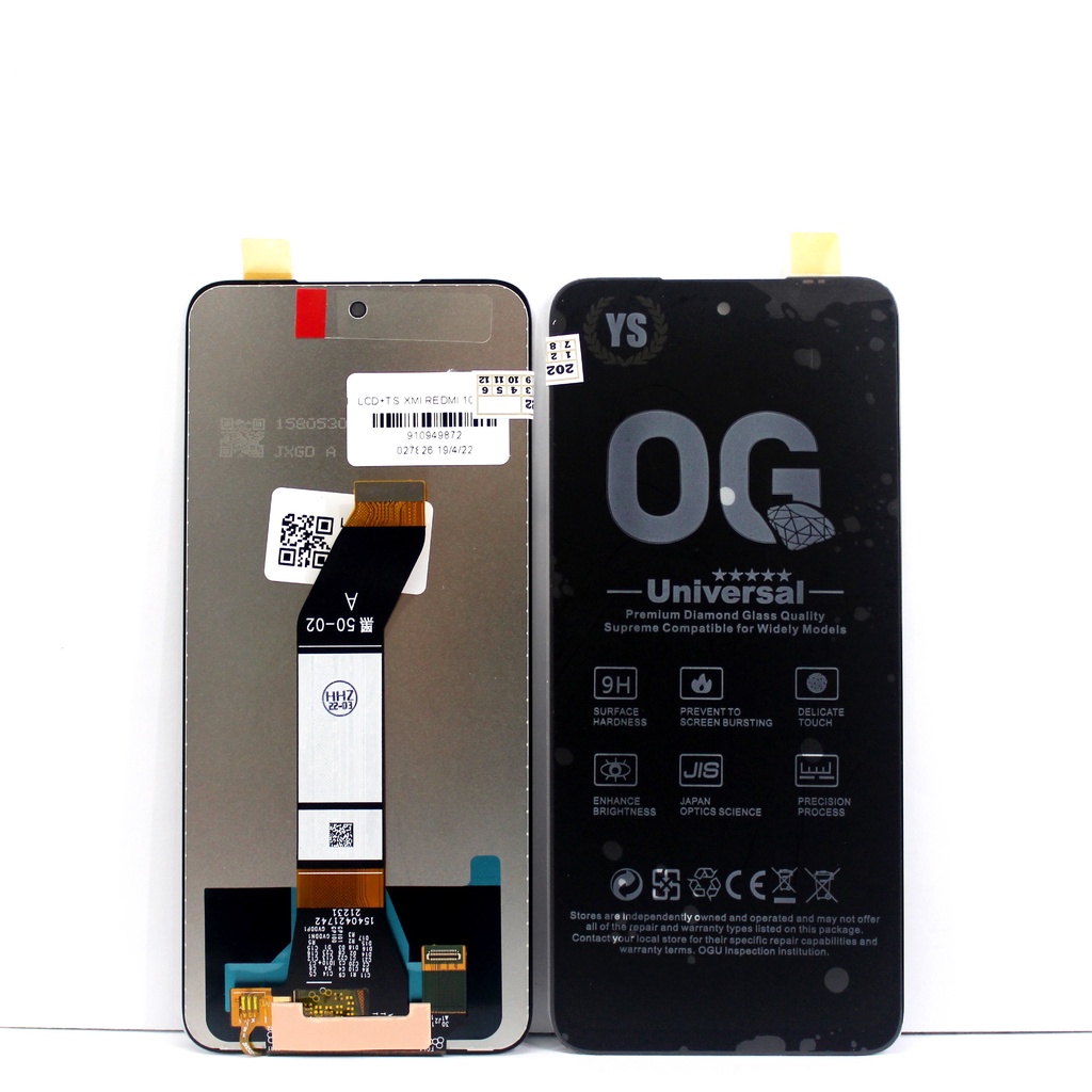 LAYAR หน้าจอแสดงผล LCD XIA RED 10 4G + TS_ BLACK 2106111AG 10 2022 10 PRIME NOTE 11 4G 21121119SC SC