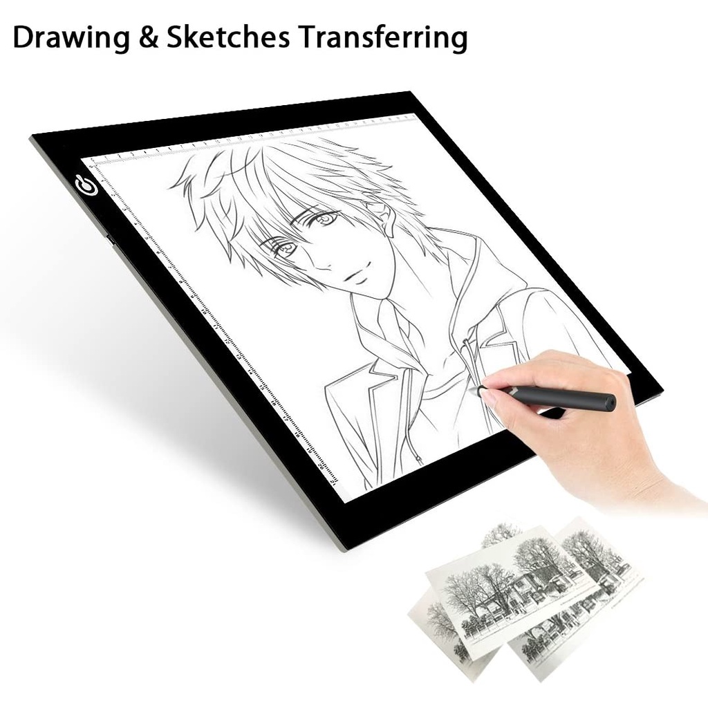 BA4 Drawing Board Tracing LED Copy Board Light Box Ultra-Thin ...