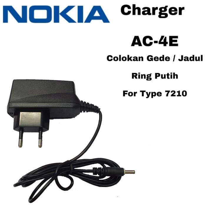 Nokia 6600 3600 9300 ปลั๊กใหญ่ Charger MODEL 7210 Non Pack