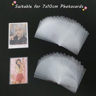 ซองใส่การ์ดเกม Idol Photocard Ygo Mtg 7X10 ซม. 50 ชิ้น ต่อแพ็ค