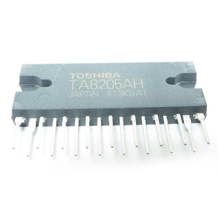 TA8205AH - 18W BTL × 2CH Audio Power Amplifier