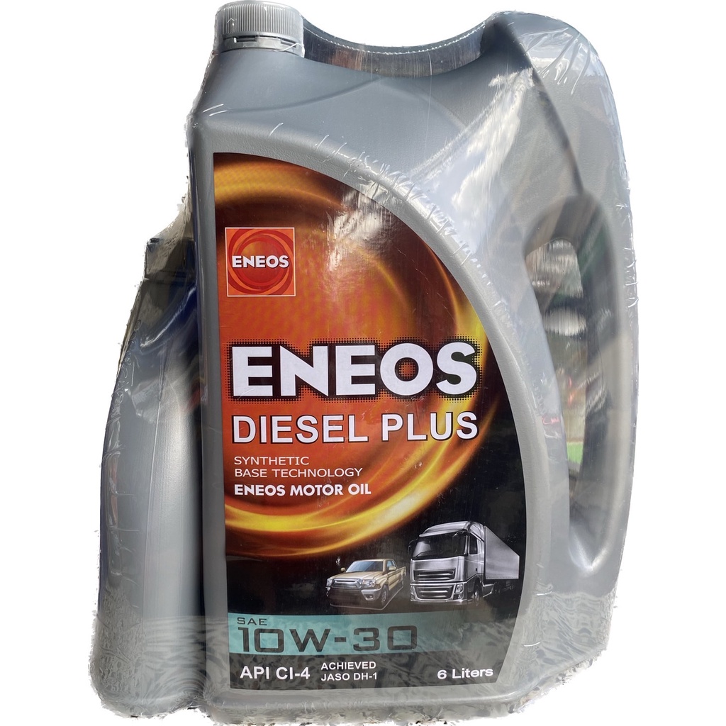 น้ำมันเครื่อง ENEOS Disel Plus 10W-30 6ลิตร+แถม1ลิตร !!