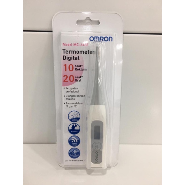 OMRON MC-343F FLEXTIP FEVER DIGITAL THERMOMETER