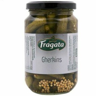 ( พร้อมส่ง )Fragata Gherkins แตงกวา ดอง เกอรกิ้น ฟรากาต้า 345กรัม