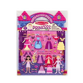 Melissa &amp; Doug Puffy Reusable Sticker Set - Fairy - Princess