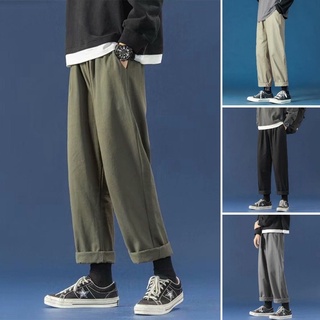 🔥COD M-5XL🔥 straight loose Korean fashion casual plus size pants