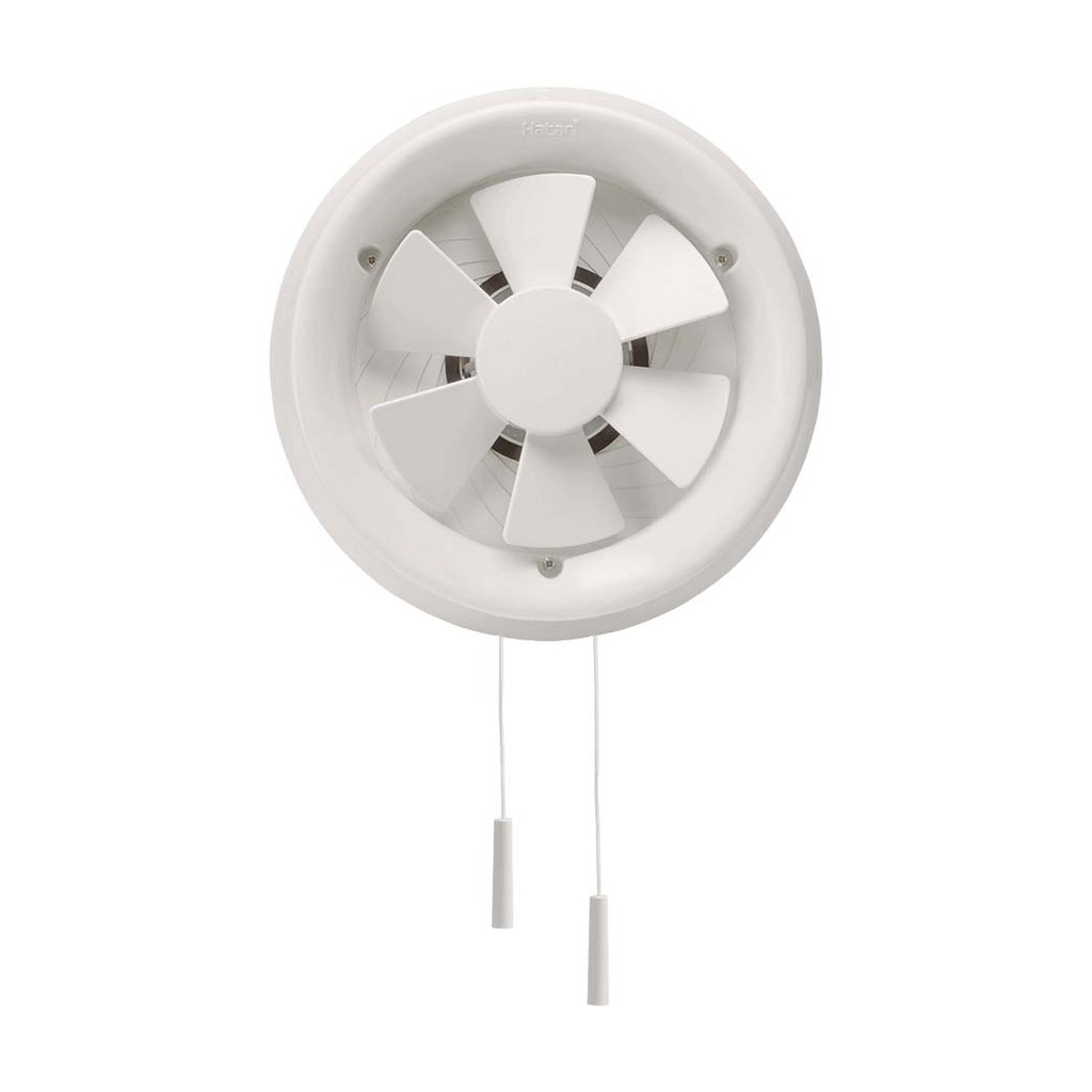 พัดลมดูดอากาศติดกระจก Hatari 8" รุ่น HC-VG20M4(N) IVORY WHITE