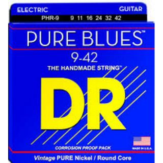 สายกีต้าร์ ไฟฟ้า DR รุ่น Pure blues 09-42 10-46 10-52 11-50 12-52 Dr สายdr