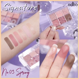 OD276 ODBO SIGNATURE EYESHADOW PALETTE โอดีบีโอ อายแชโดว์ ซิกเนเจอร์ พาเลท