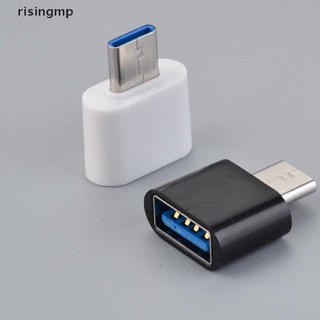 [risingmp] อะแดปเตอร์เชื่อมต่อข้อมูล OTG Type C เป็น USB ขนาดเล็ก สําหรับโทรศัพท์มือถือ Android ♨เปิด