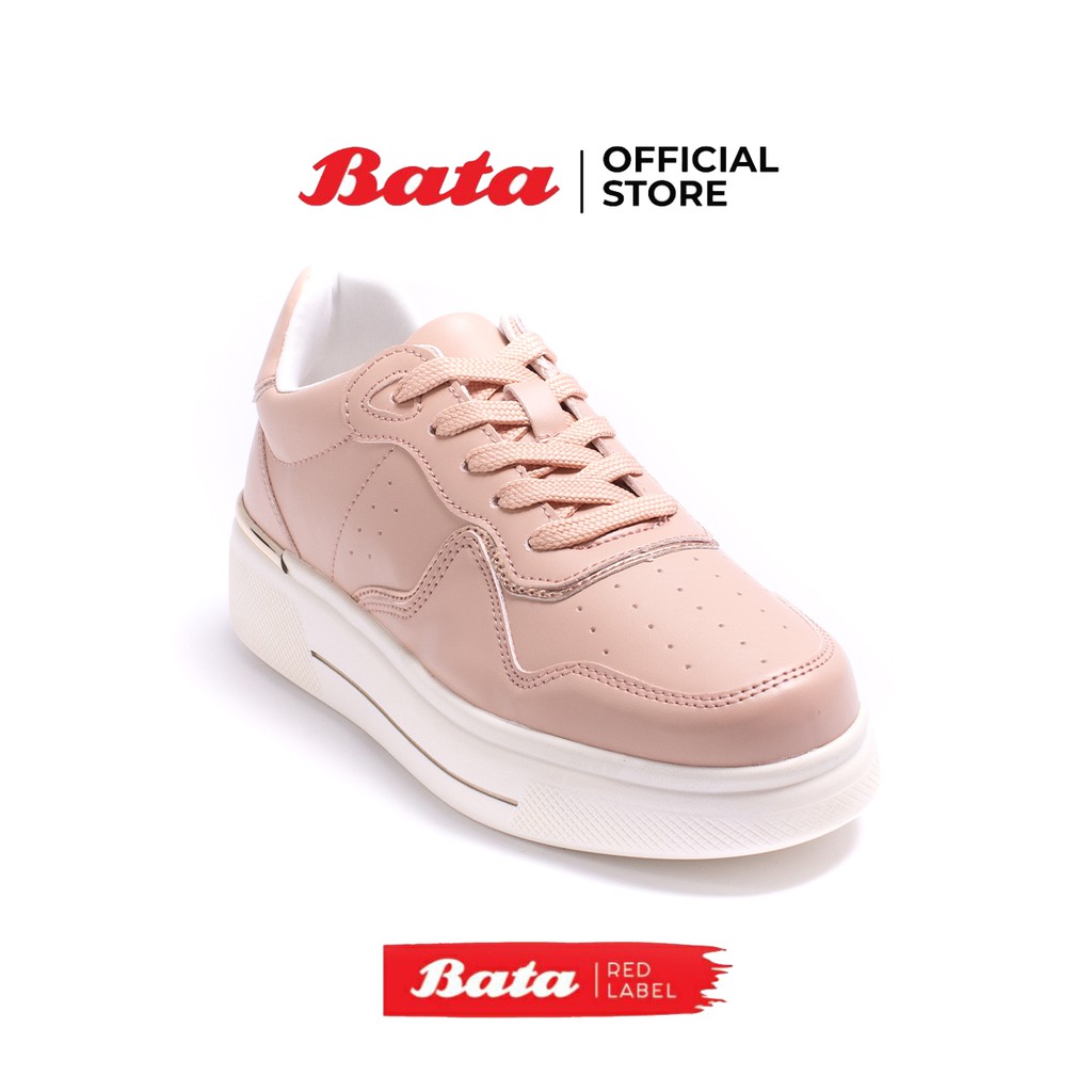 Bata บาจา รองเท้าสนีคเคอร์ รองเท้าผ้าใบแฟชั่น ส้นหนา น่ารักทันสมัย สำหรับผู้หญิง รุ่น City Trekker สีชมพู 5605618