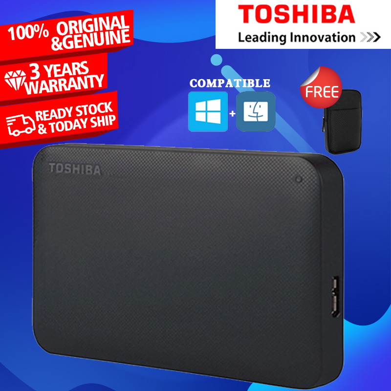 Toshiba Canvio Basics 500GB / 1TB / 2TB  Portable External Hard Drive HDD USB3.0 External Hard Disk