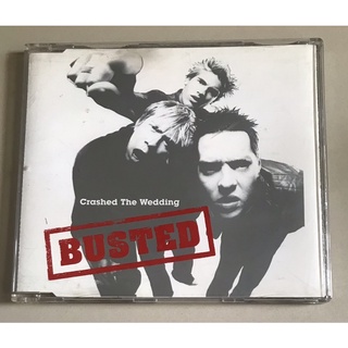 ซีดีซิงเกิ้ล ลิขสิทธิ์ มือ 2 สภาพดี...149 บาท “Busted” ซิงเกิ้ล "Crashed the Wedding" แผ่นหายาก Made in EU