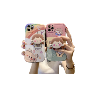 เคสโทรศัพท์ ป้องกันการตก สีรุ้ง สำหรับ iPhone 12ProMax 12Mini XsMax 7Plus 8Plus 11ProMax