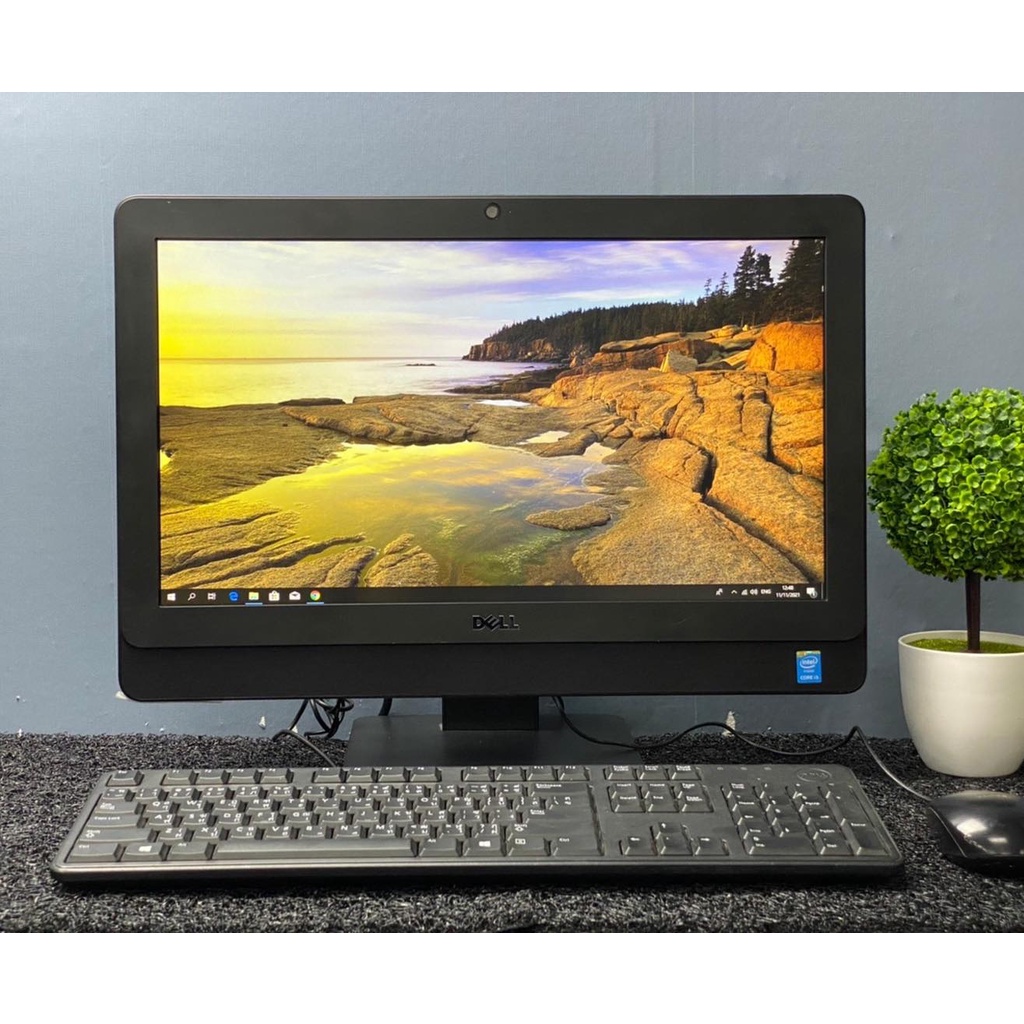 AIO Dell Optiplex 3030 i5gen4 Ram4GB HDD500GB จอ20" มือ2 เครื่องสวย สุดคุ้ม