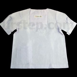 เสื้อนักเรียน ปกทหารเรือ ตราสมอ​ 34-52