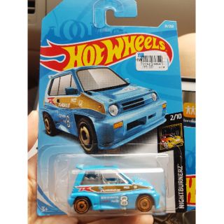 85 Honda City Turbo II Hot Wheels สีฟ้า