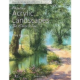 Painting Acrylic Landscapes the Easy Way (Brush with Acrylics) หนังสือภาษาอังกฤษมือ1(New) ส่งจากไทย