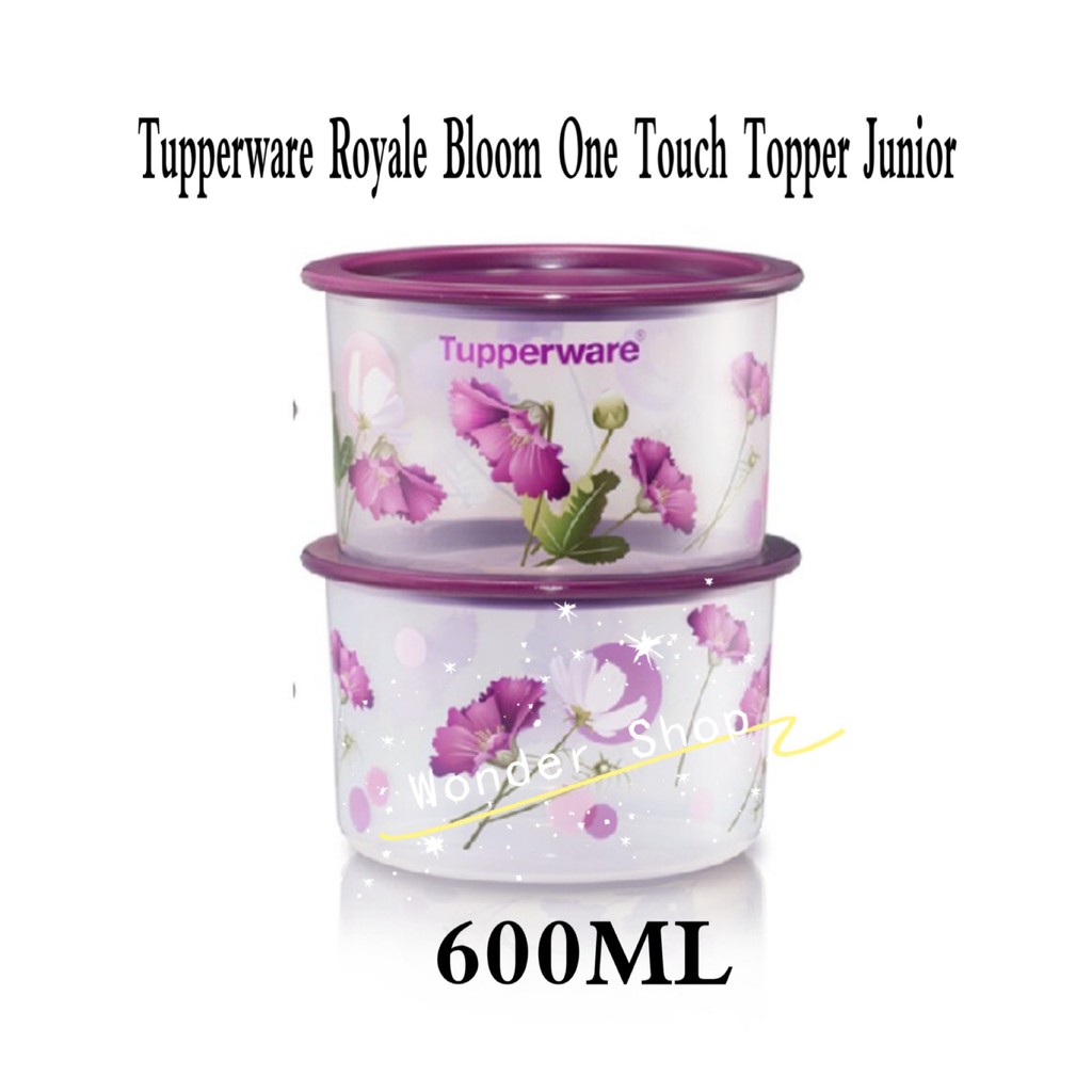 Raya Tupperware Royale Bloom One Touch Topper Junior (2) 600 มล.