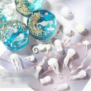 ✿Inf✿Resin Mold Fillers DIY Filling Materials Mini Jellyfish Modeling Ocean Theme