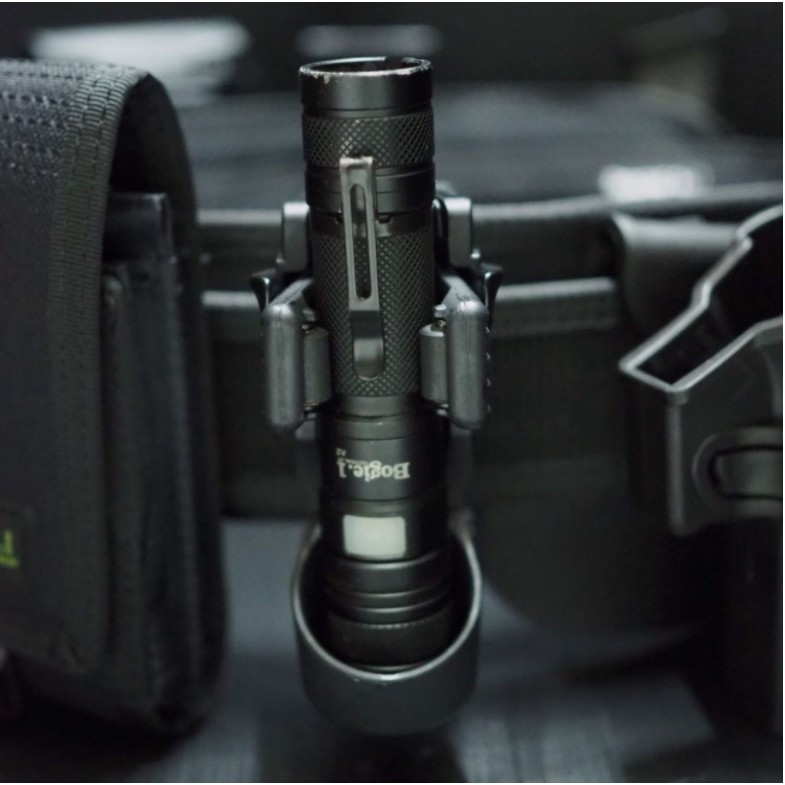 ซองไฟฉาย bogie1 รุ่น U วัสดุโพลิเมอร์ สำหรับเข็มขัดสนาม หมุนได้รอบ ตร.ทหาร รปภ. - รูปที่ 4